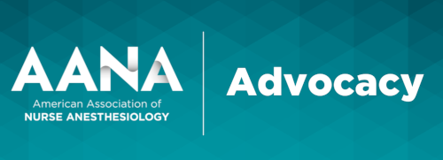AANA advocacy for CRNAs.